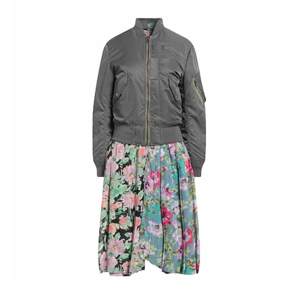 Comme Des Garçons Reversible Mixed Floral Bomber - Picture 1 of 5